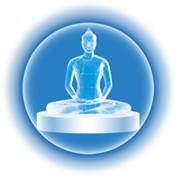 Crystal form of the Dhammakaya seated in meditation Crystal form of the Dhammakaya seated in meditation